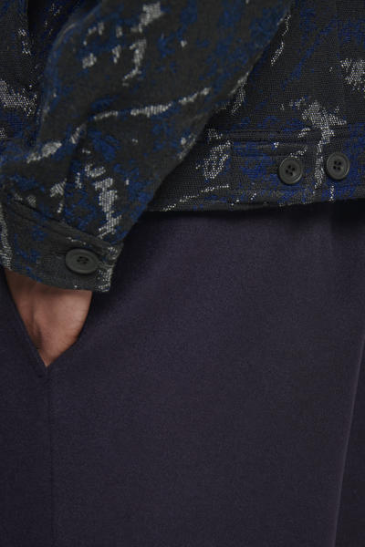 COS ウールブレンドジャガードオーバーシャツ