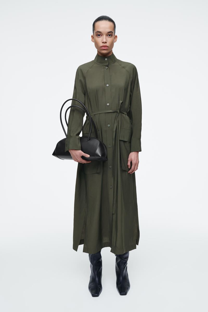 UTILITY BELTED SHIRT DRESS ユーティリティシャツワンピース｜COS 
