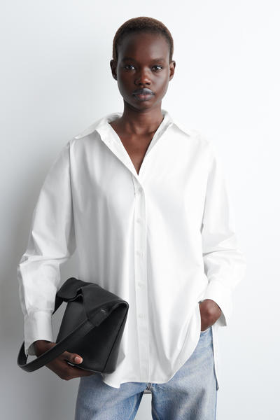 COS リラックスフィット コットンシャツ