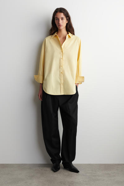 COS リラックスフィット コットンシャツ