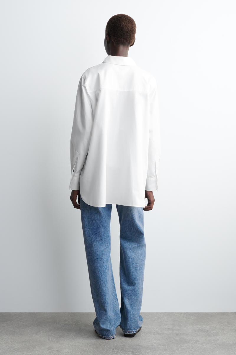 COS リラックスフィット コットンシャツ