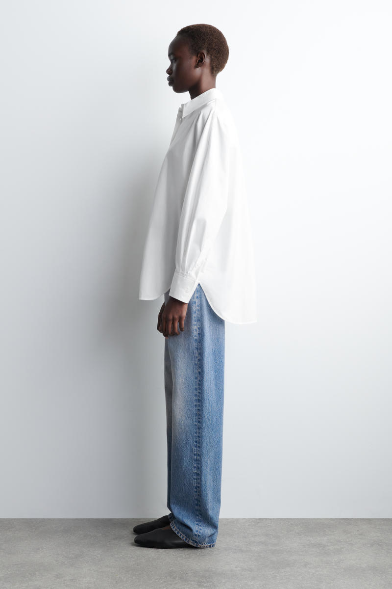 COS リラックスフィット コットンシャツ