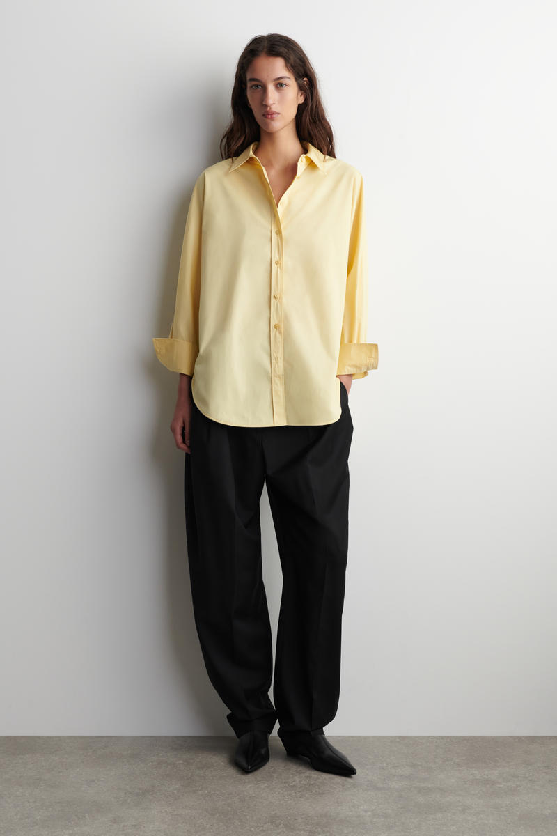 COS リラックスフィット コットンシャツ