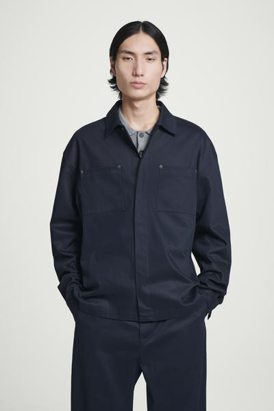 OVERSIZED TWILL UTILITY SHIRT オーバーサイズ ツイルユーティリティ