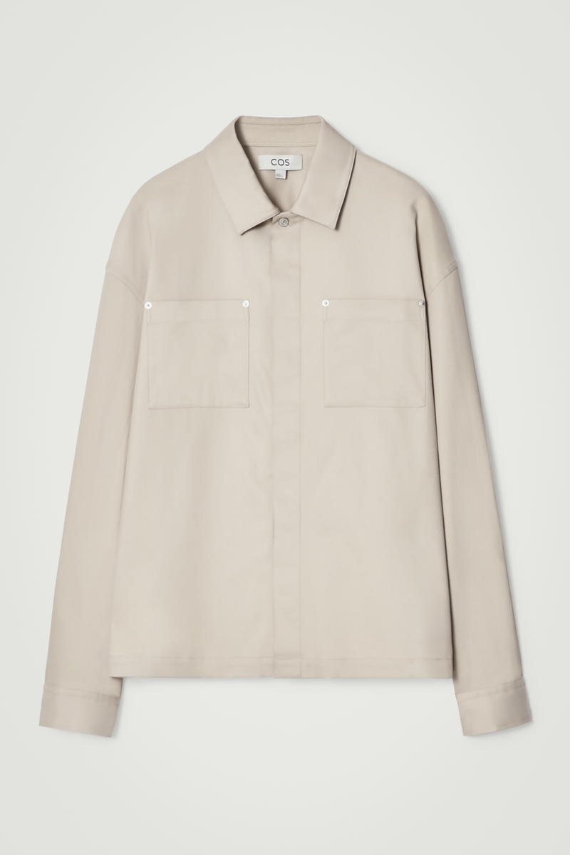 OVERSIZED TWILL UTILITY SHIRT オーバーサイズ ツイルユーティリティ 