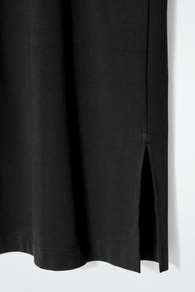 COS ジャージーミディコラムワンピース