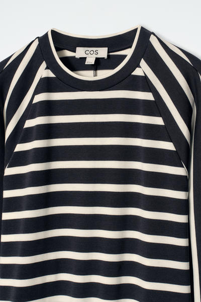 COS ジャージーミディコラムワンピース