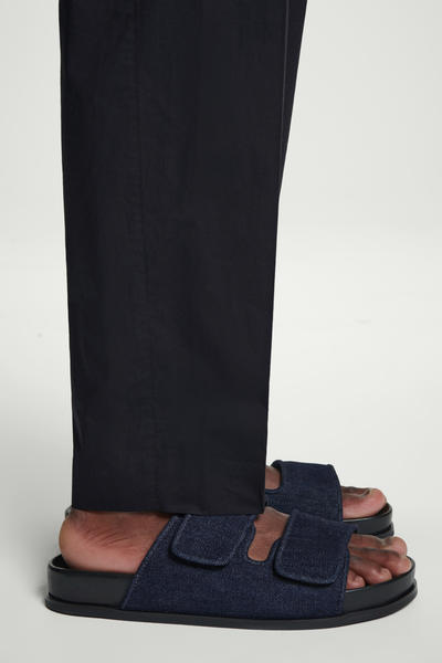 COS ダブルストラップデニムサンダル