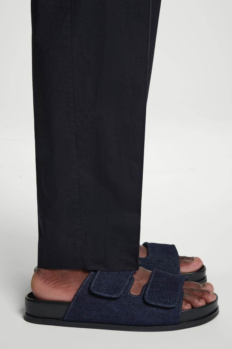 COS ダブルストラップデニムサンダル