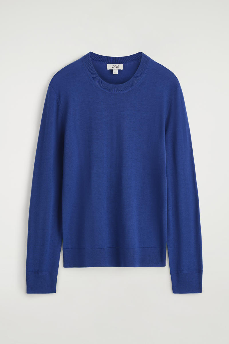 COS メリノウールクルーネックセーター