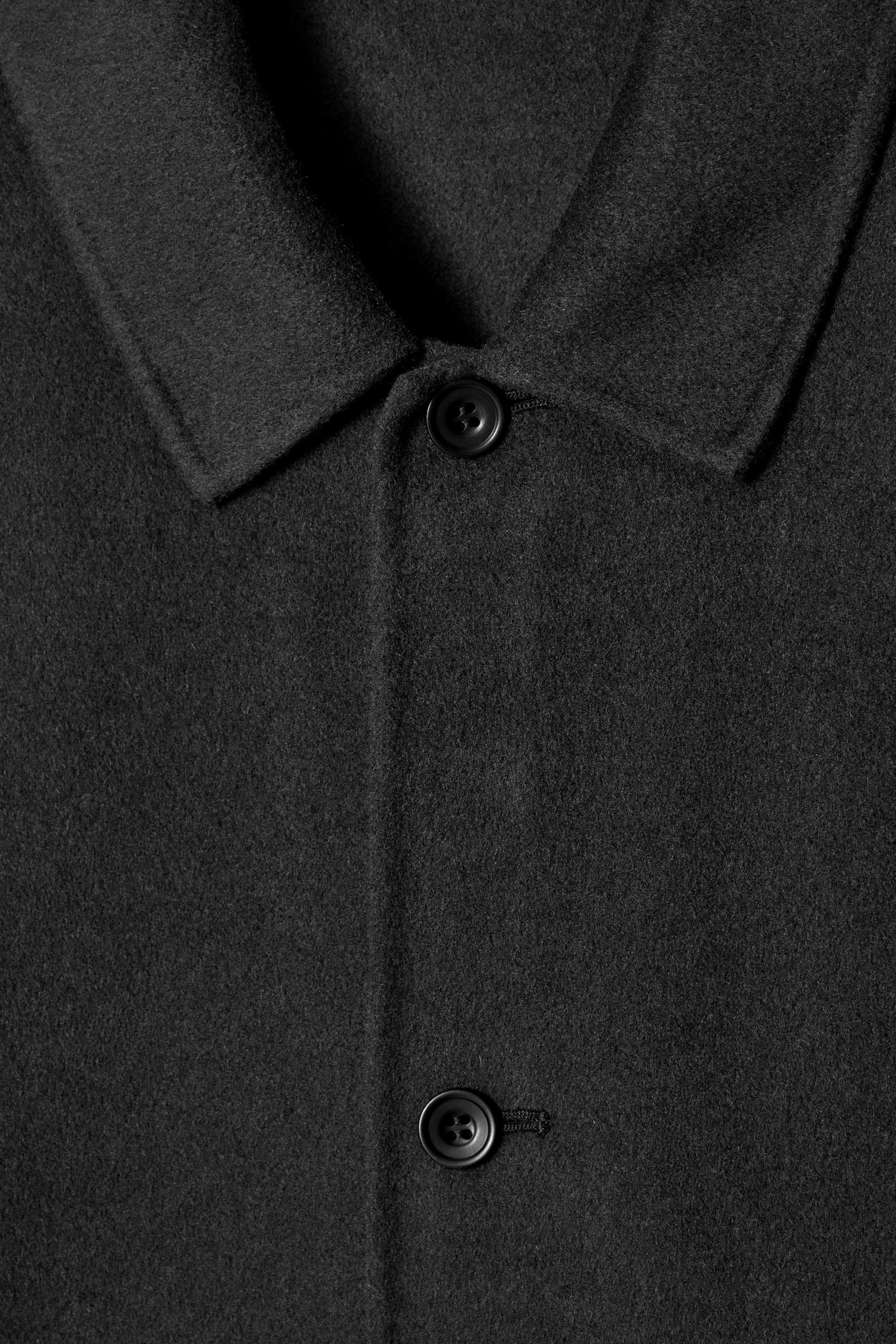 DOUBLE-FACED WOOL OVERSHIRT ダブルフェイスウールオーバーシャツ