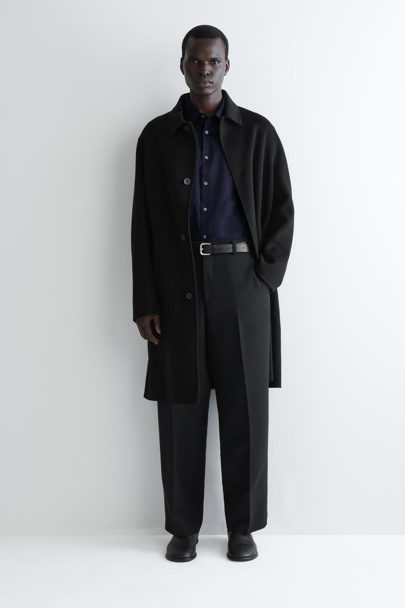 COS スリムテーラードポプリンシャツ