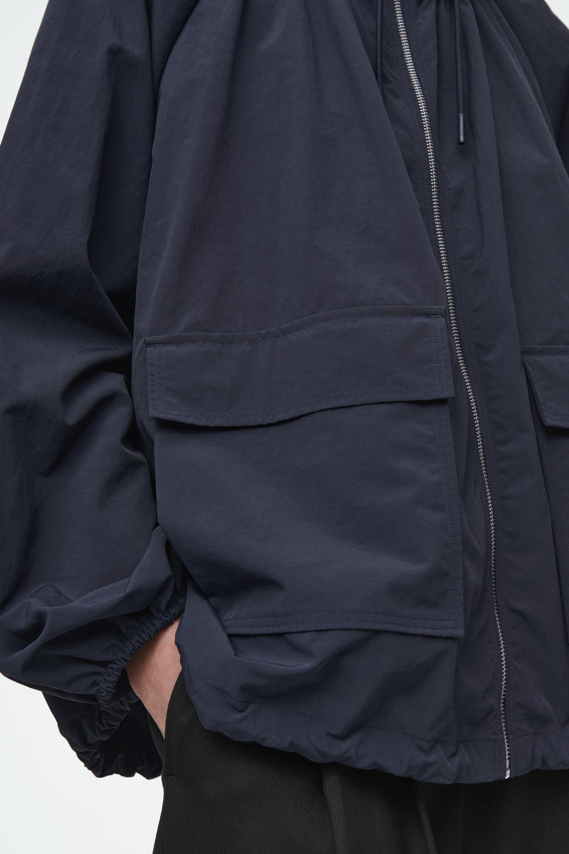 TECHNICAL HOODED PARKA JACKET オーバーサイズ テクニカルパーカー