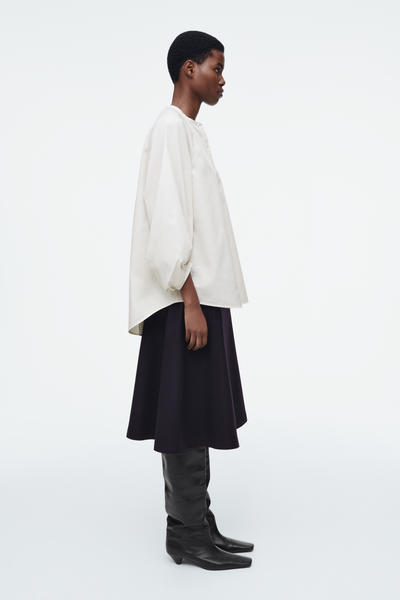 COS バルーンスリーブブラウス