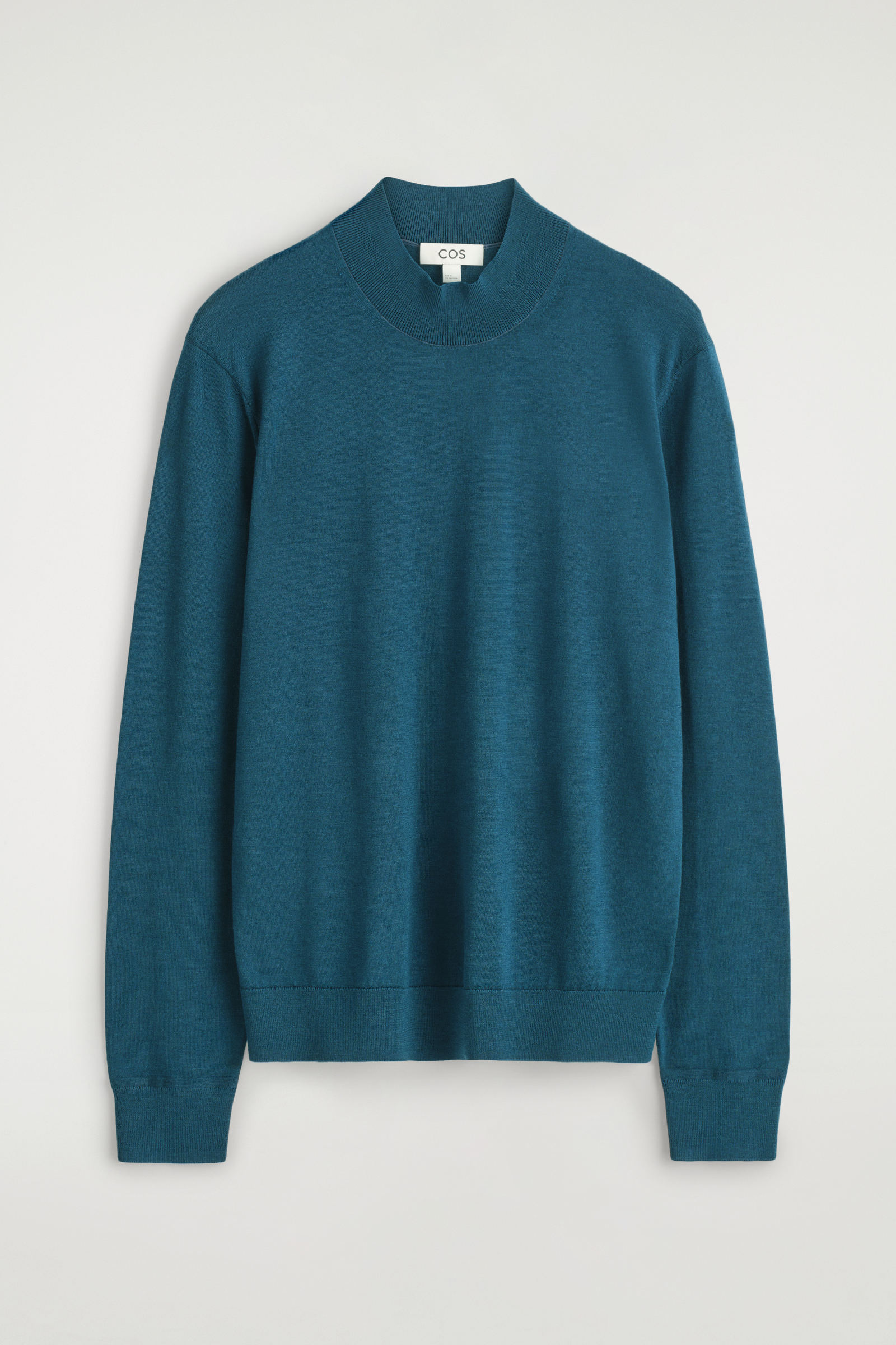 MERINO WOOL MOCK-NECK JUMPER メリノウールモックネックセーター