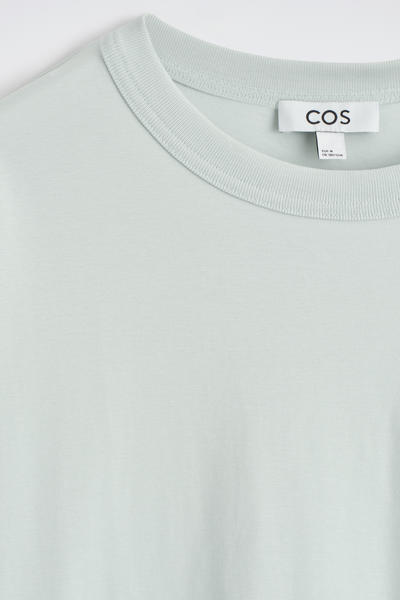 COS リラックスジャージーインターロックロングスリーブTシャツ