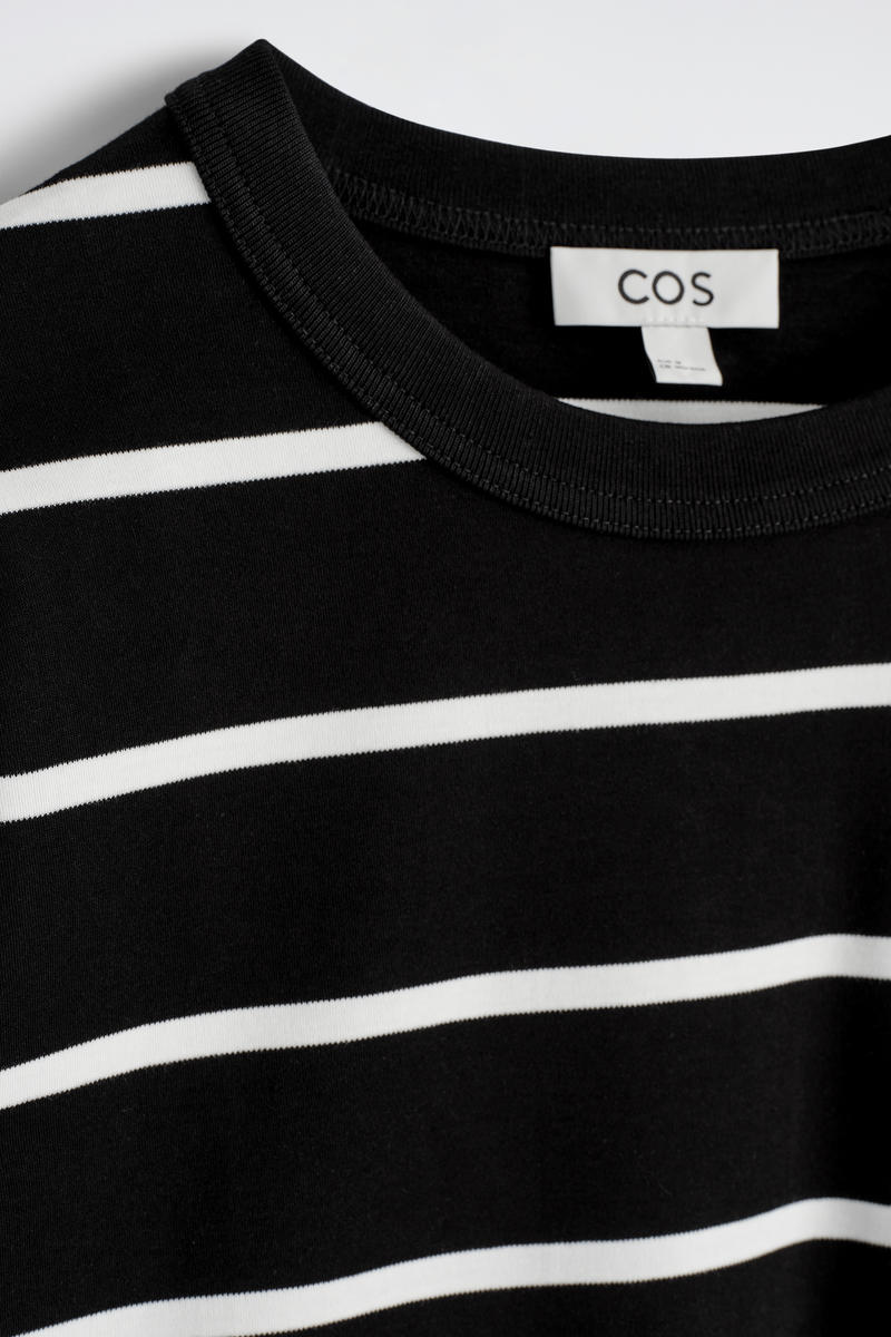 COS インターロックジャージー 長袖Tシャツ