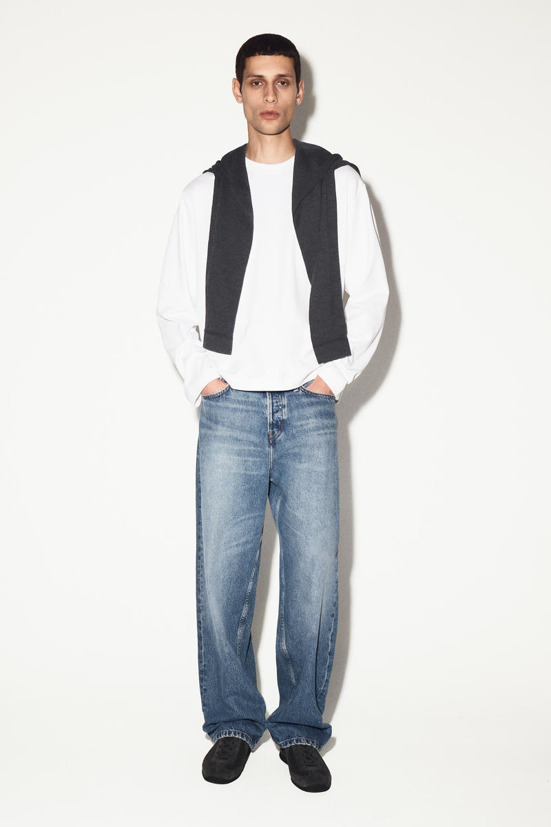 COS インターロックジャージー 長袖Tシャツ