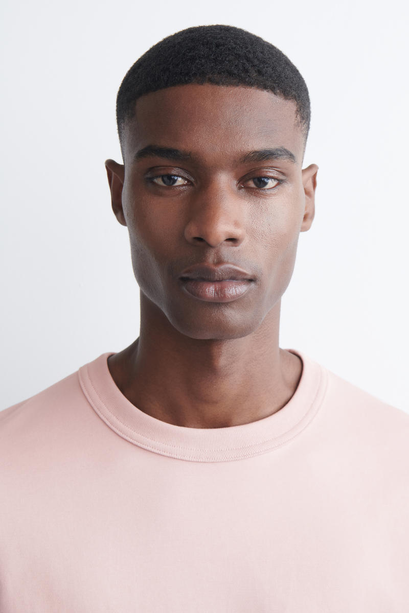 COS インターロックジャージー長袖Tシャツ