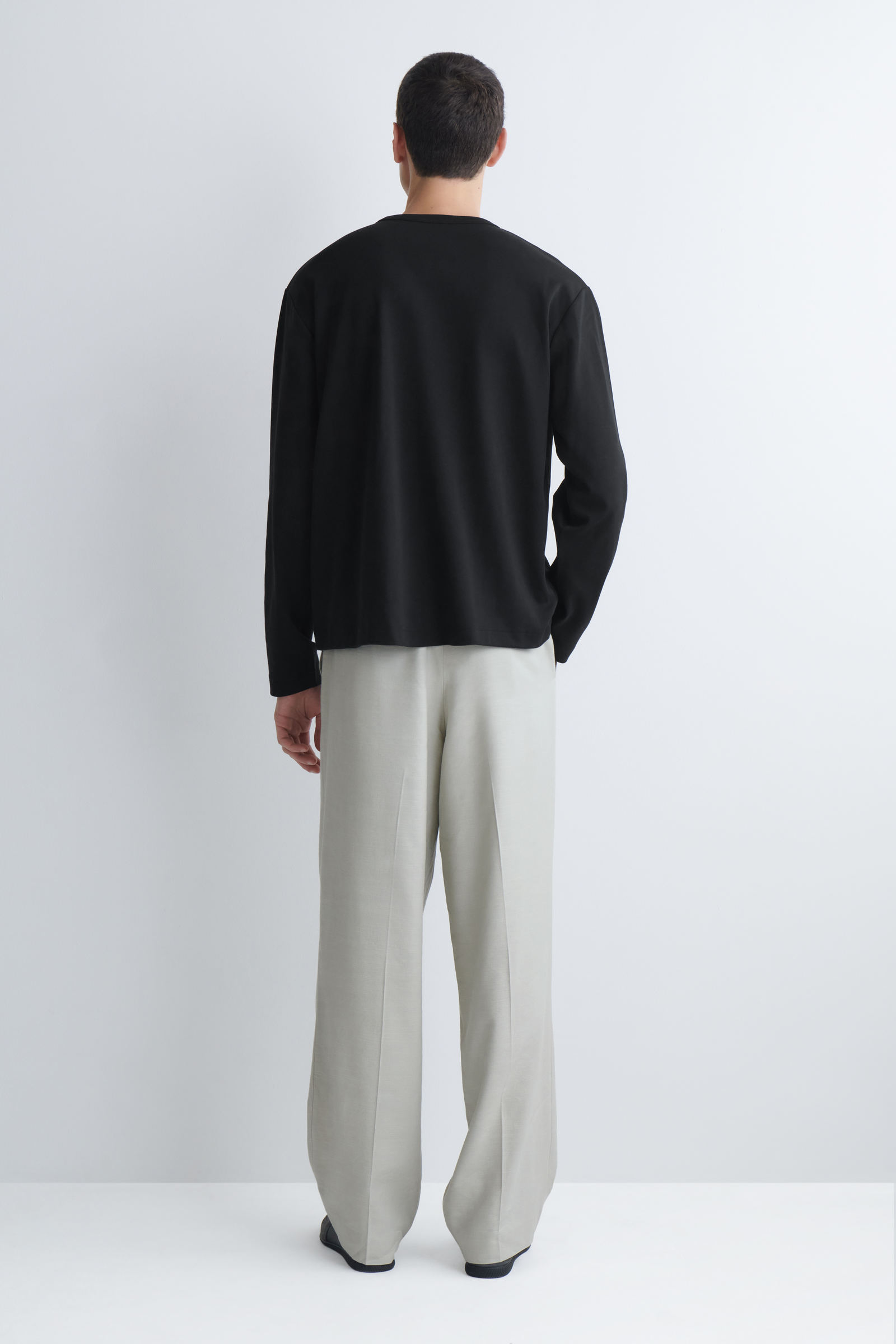 INTERLOCK JERSEY LONG-SLEEVED T-SHIRT インターロックジャージー