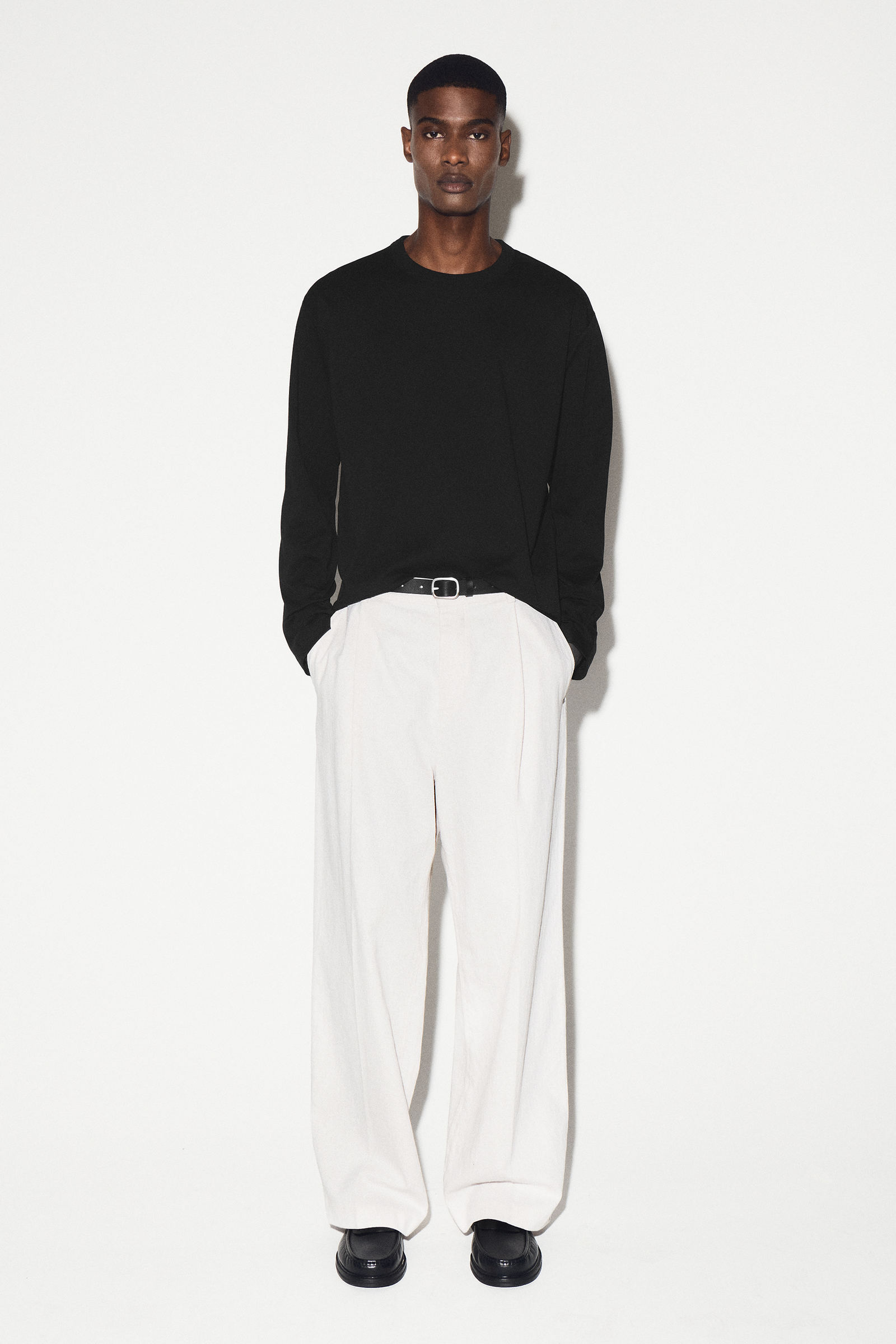 INTERLOCK JERSEY LONG-SLEEVED T-SHIRT インターロック ジャージー