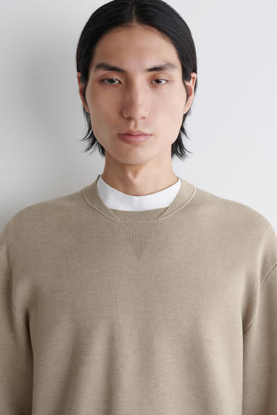 COS ダブルフェイスセーター