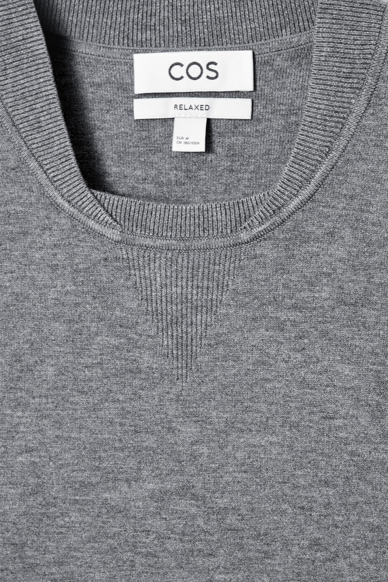 COS ダブルフェイスセーター