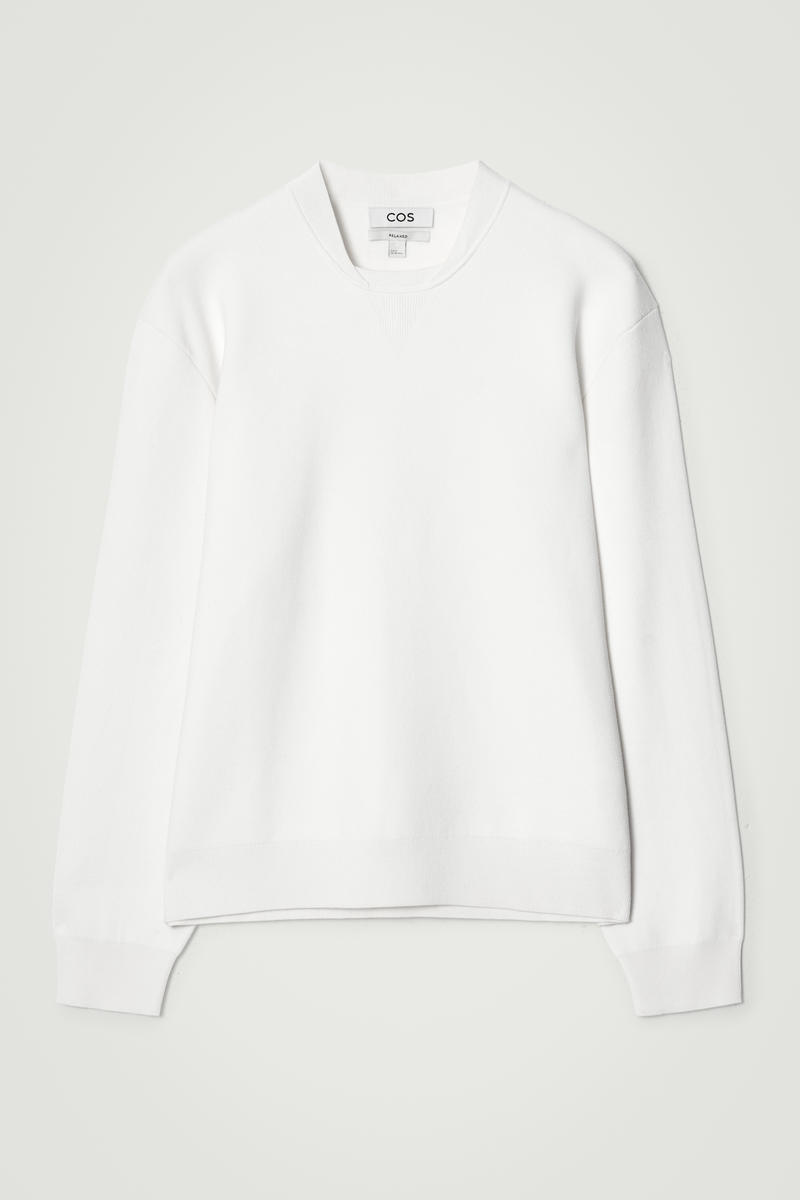 COS ダブルフェイスセーター