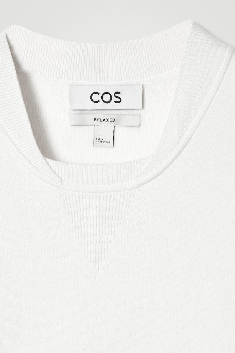 COS ダブルフェイスセーター