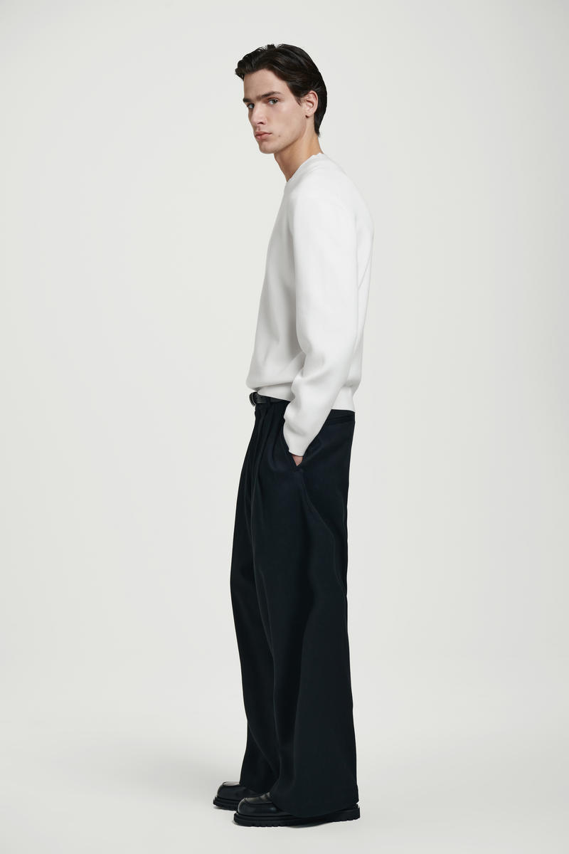 COS ダブルフェイスセーター