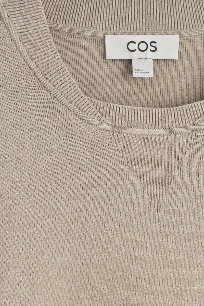COS ダブルフェイスセーター