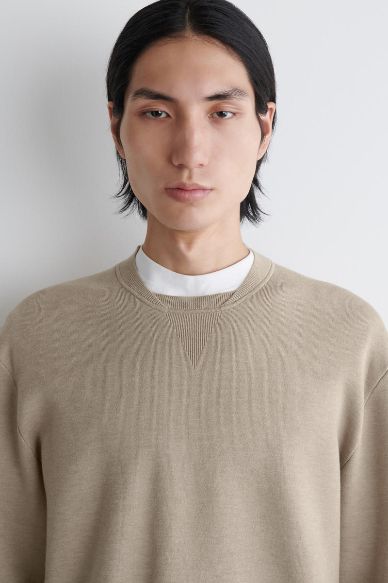 COS ダブルフェイスセーター