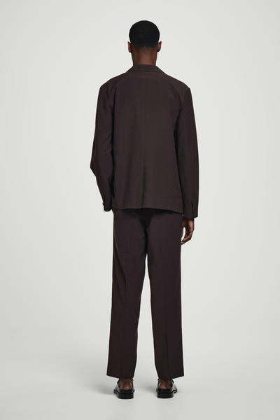 COS アンストラクチャードスリーボタンブレザー