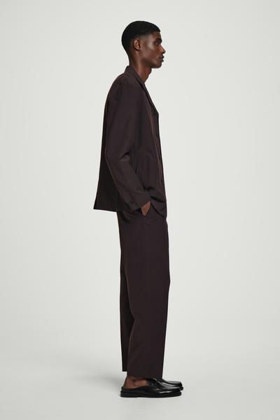 COS アンストラクチャードスリーボタンブレザー