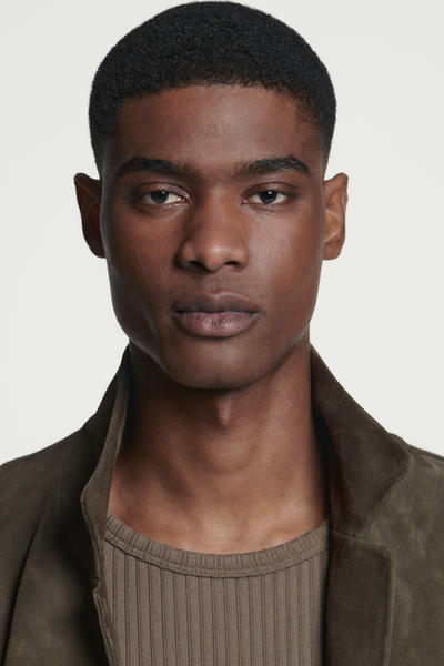 COS スリムフィット リブコットンタンクトップ