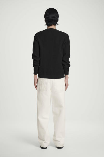 COS コットンニットVネックカーディガン