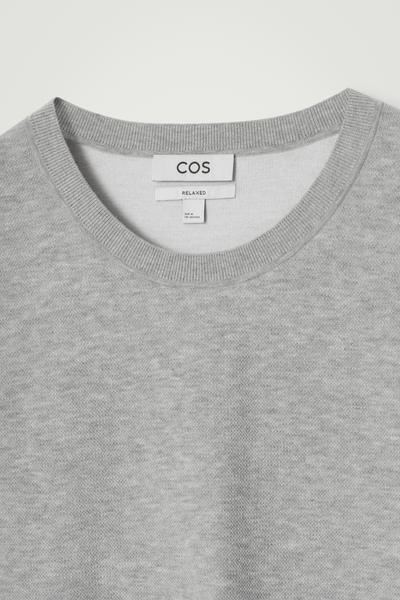 COS ダブルフェイスコットンベスト