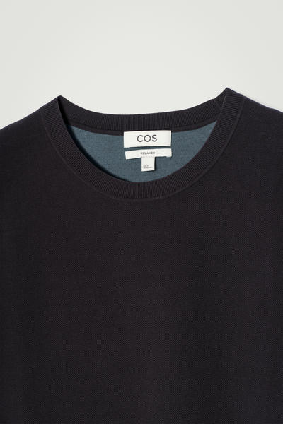 COS ダブルフェイスコットンベスト