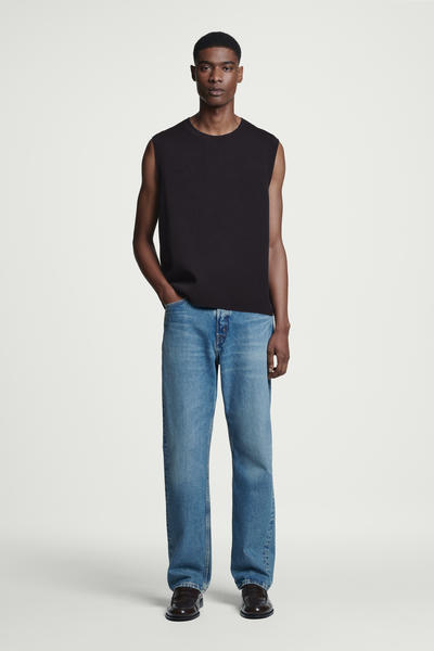 COS ダブルフェイスコットンベスト