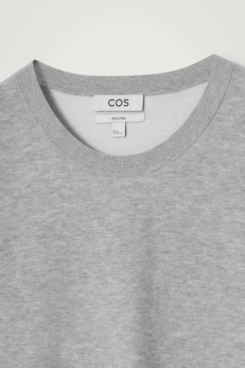 COS ダブルフェイスコットンベスト