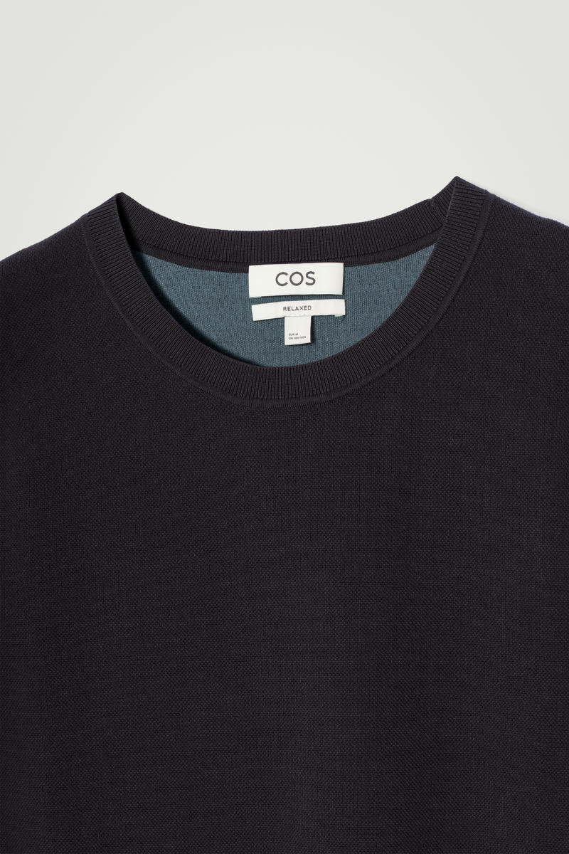 COS ダブルフェイスコットンベスト