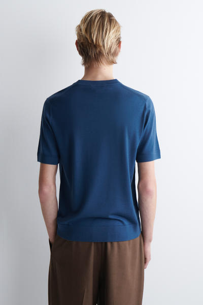 COS スリムフィット  メリノウールTシャツ