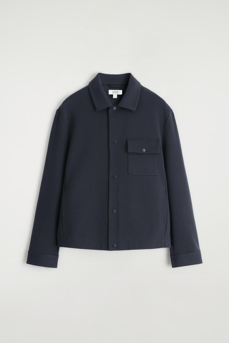 JERSEY-TWILL SHIRT JACKET ジャージーツイルシャツジャケット
