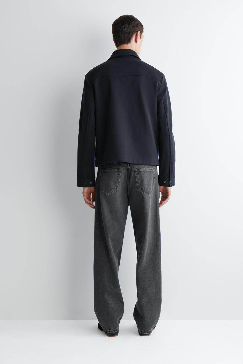 JERSEY-TWILL SHIRT JACKET ジャージーツイルシャツジャケット