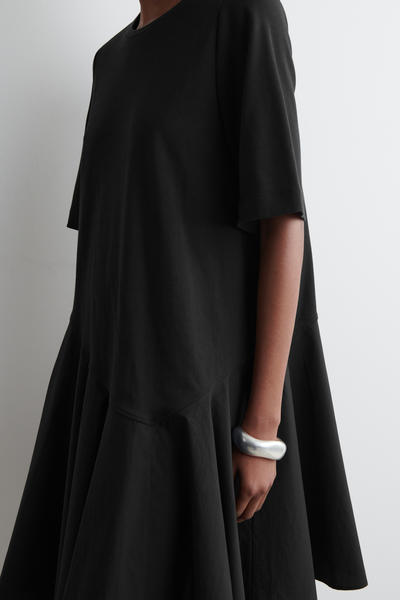 COS アシンメトリックミニTシャツワンピース