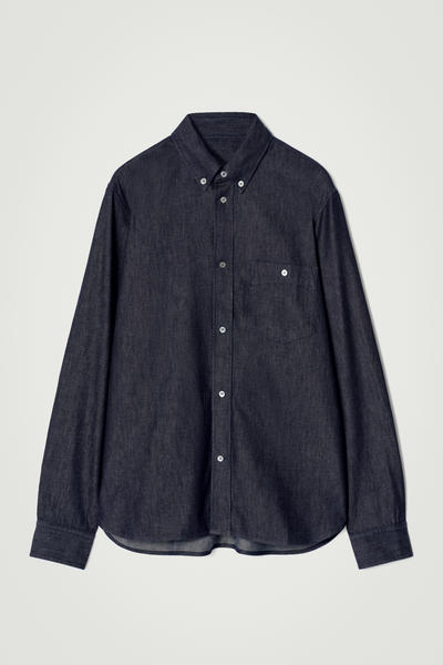 COS シャンブレーシャツ