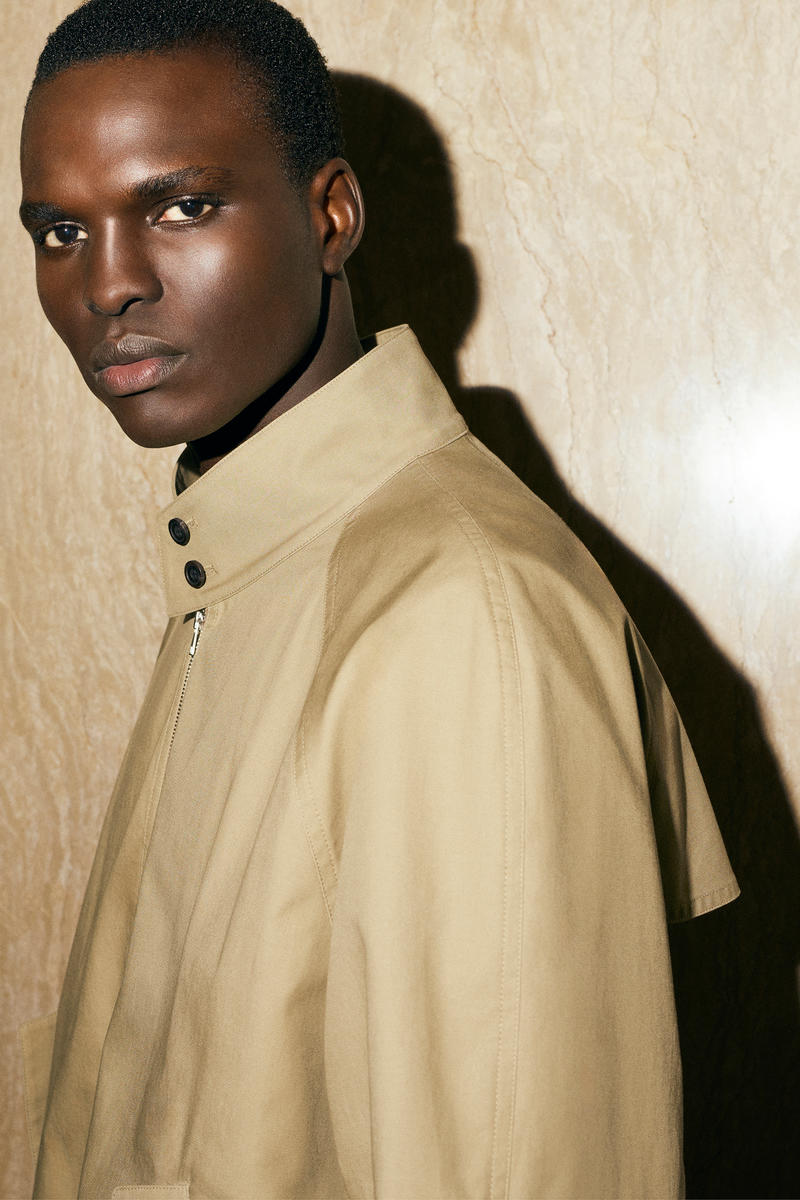 WATER-REPELLENT HARRINGTON JACKET 防水ハリントンジャケット