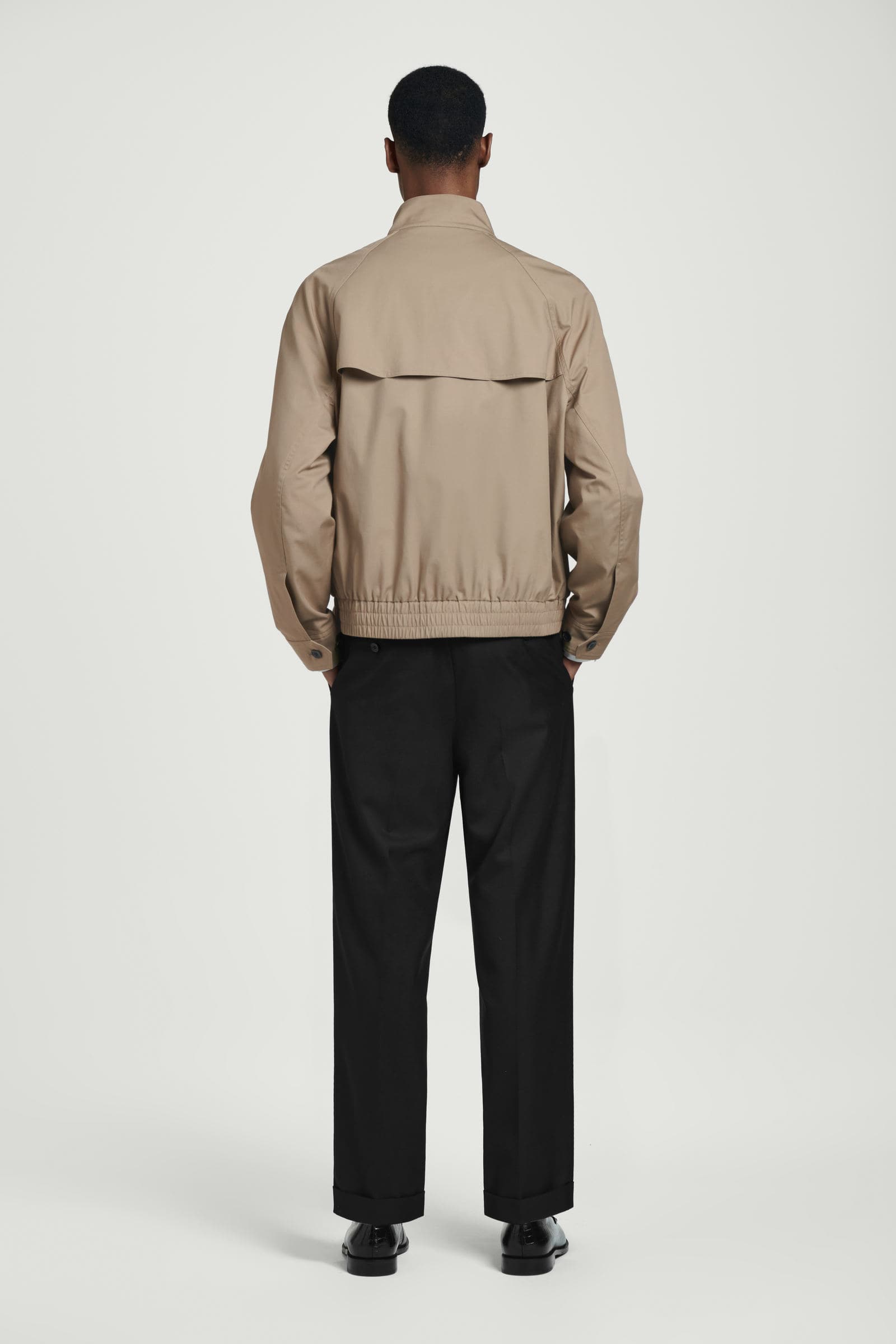WATER-REPELLENT HARRINGTON JACKET 防水ハリントンジャケット