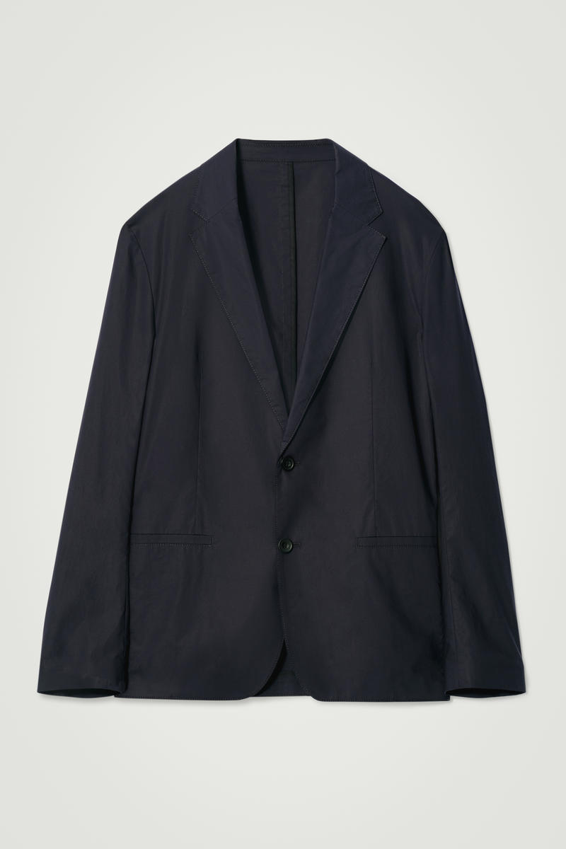 COS オーバーサイズ フルイドシングルブレストブレザー SINGLE-BREASTED WOOL BLAZER シングルブレスト ウールブレザー