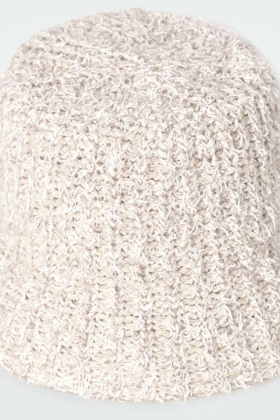 COS テクスチャードバケットハット